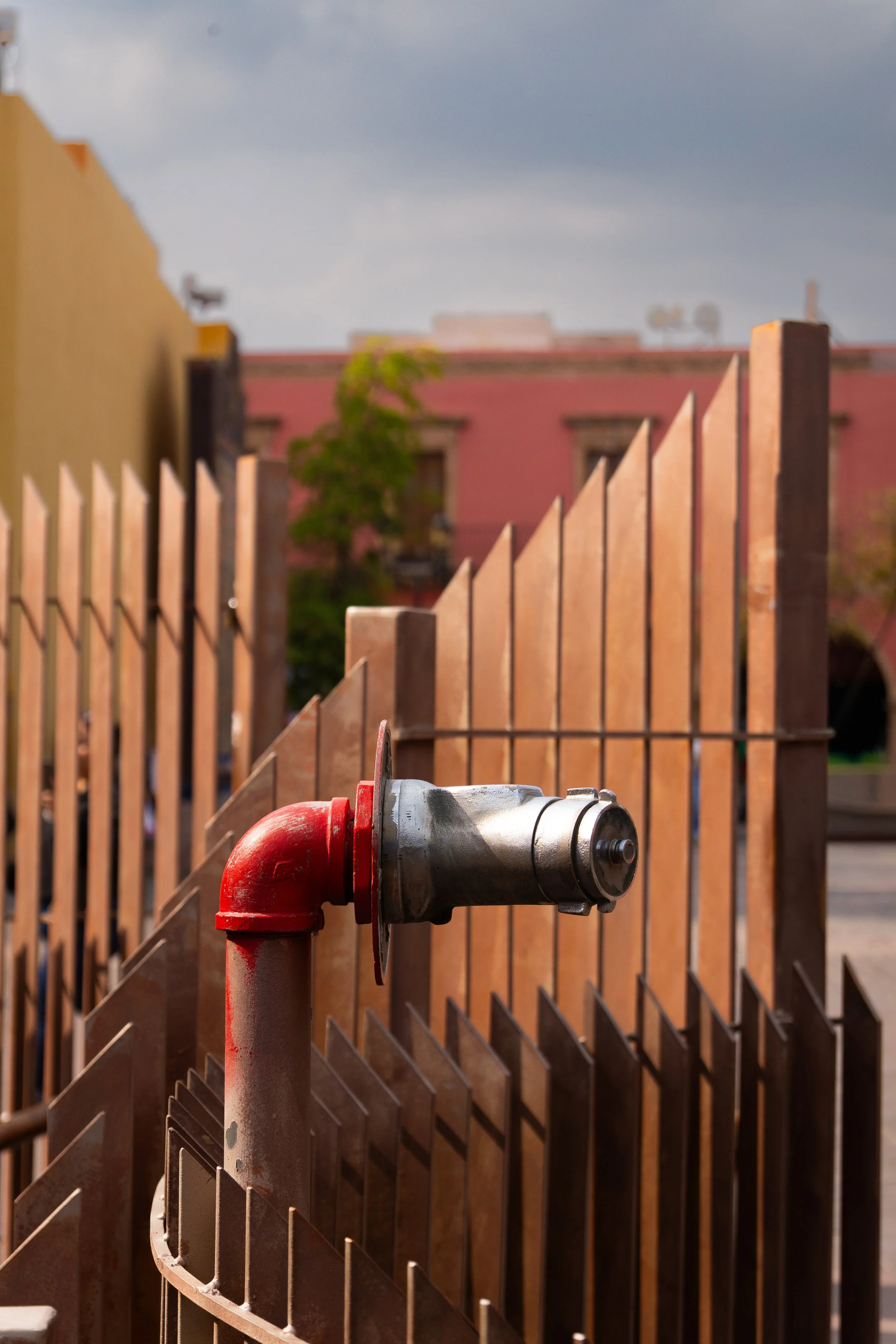 Un hidrante para bomberos en una toma artística. (c) 2026 Héctor Obregón