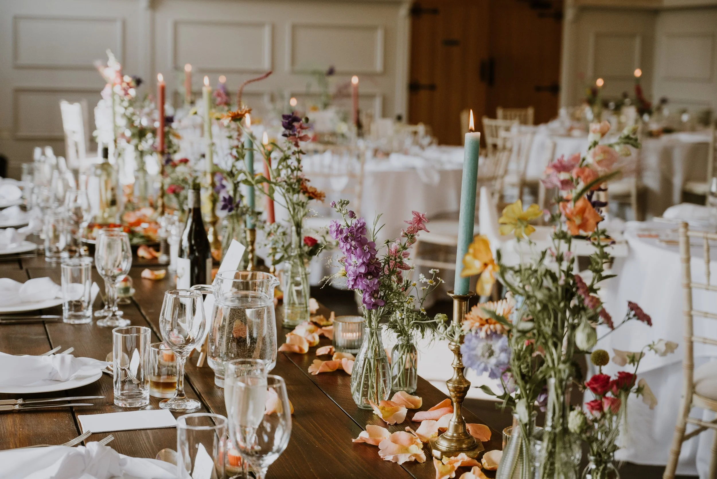Flower arrangement table centre pieces