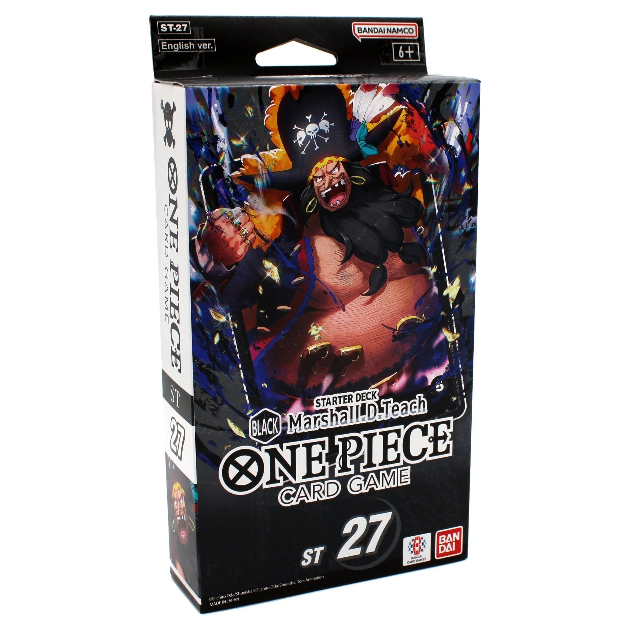 One Piece TCG Black Marshall.D.Teach Starter Deck [ST-27]