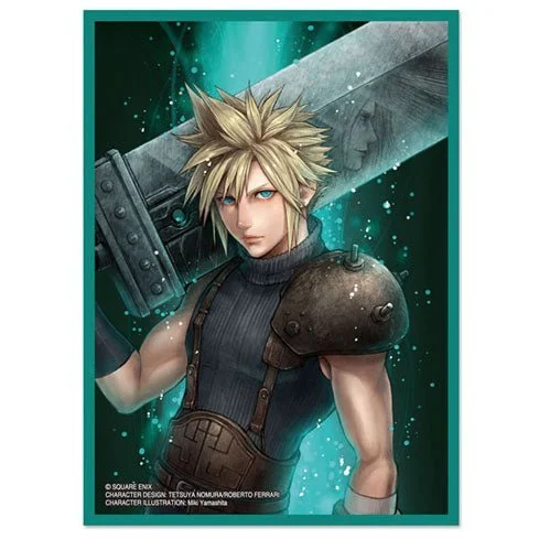 Final Fantasy VII Cloud [FFCSS-02] Card Sleeves, 100ct