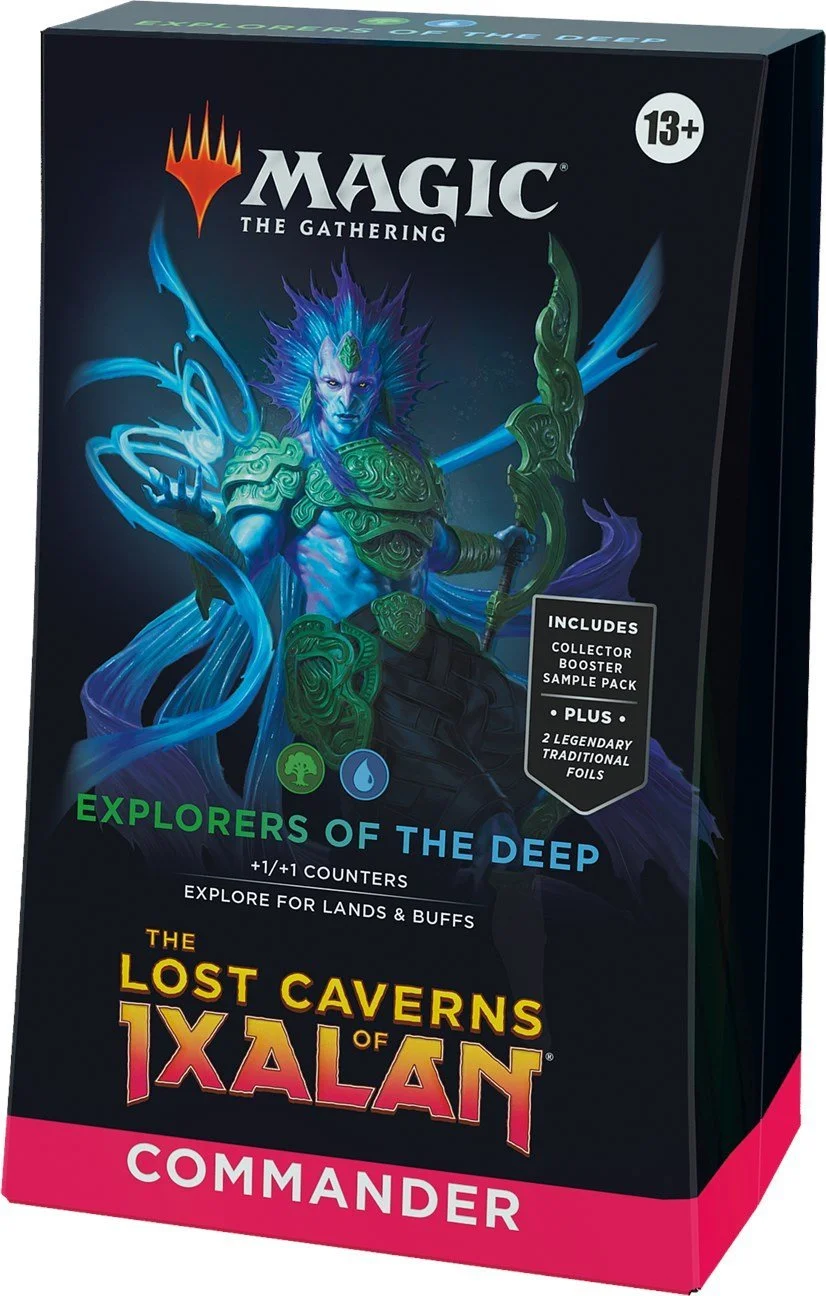 Magic the Gathering: The Lost Caverns of Ixalan Explorers of the Deep Commander Deck