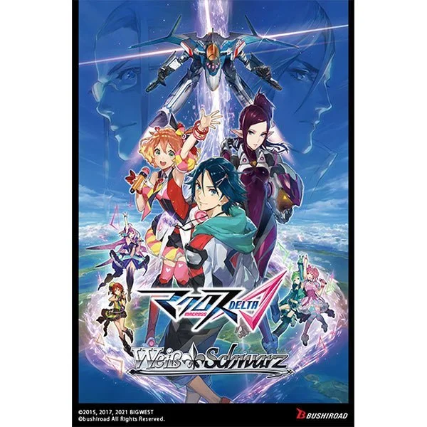 Weiss Schwarz MACROSS Delta Premium Booster Box Display