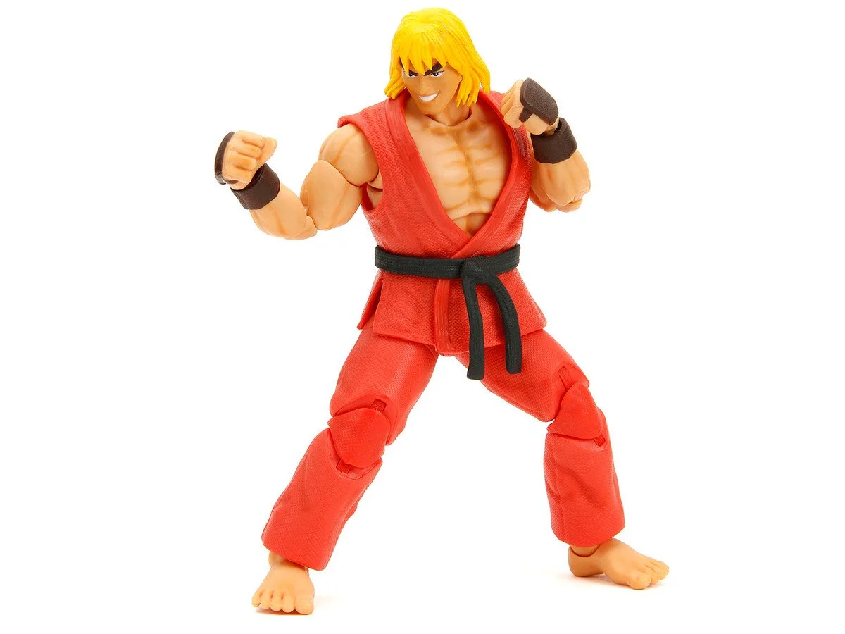 Ken 6" Moveable Figure with Accessories and Alternate Head and Hands "Ultra Street Fighter II: The Final Challengers" (2017)