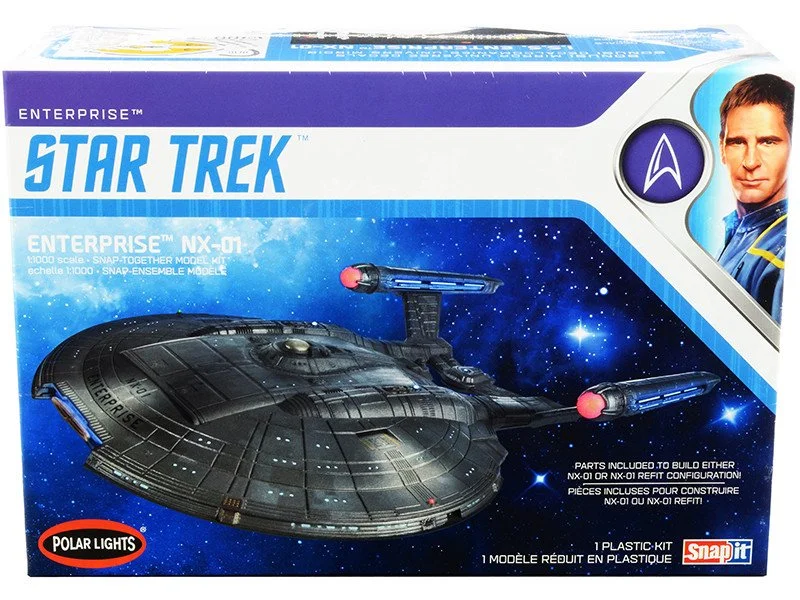 Skill 2 Snap Model Kit Enterprise NX-01 Starship 