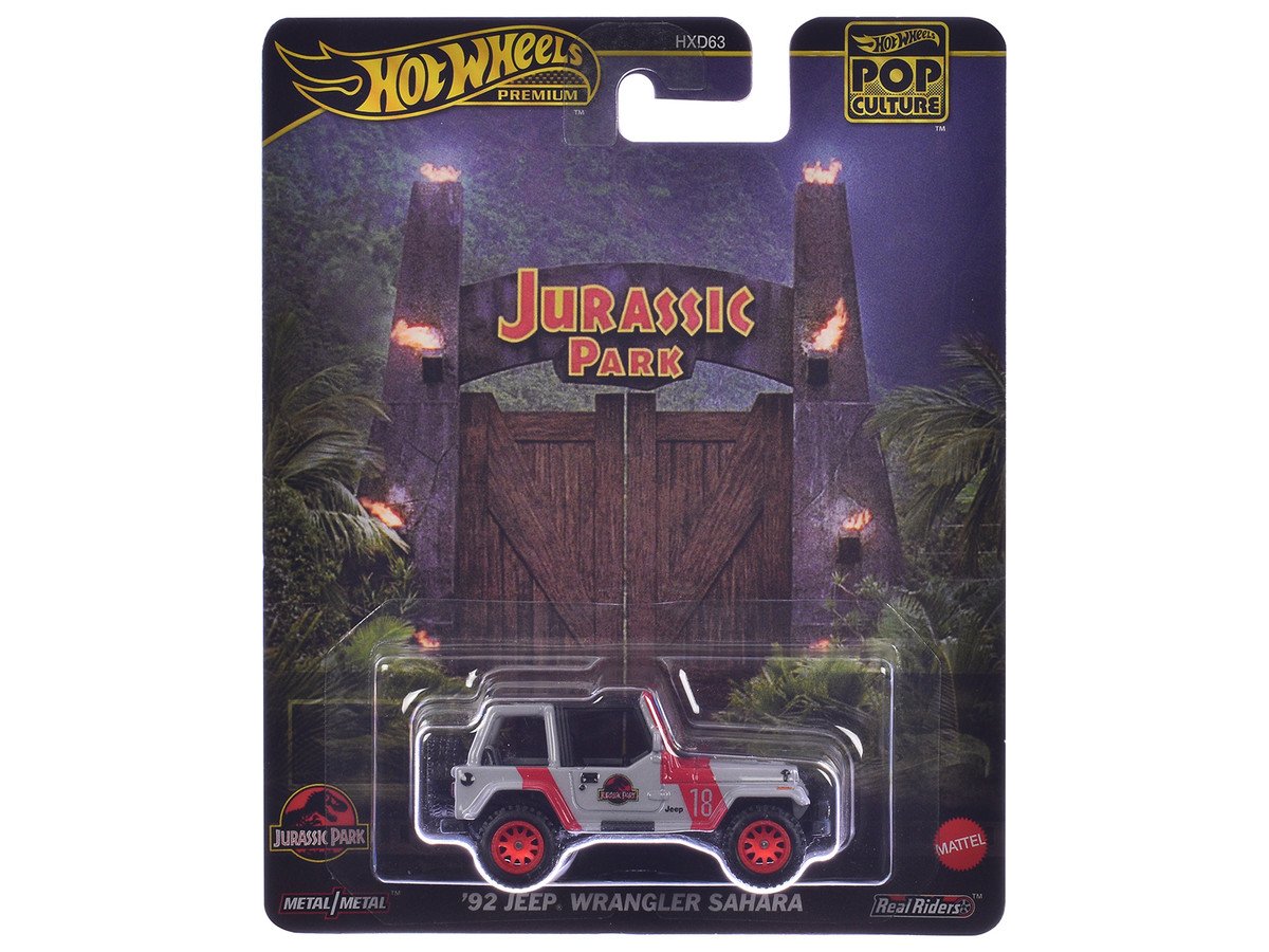 1992 Jeep Wrangler Sahara Gray with Red Stripes 