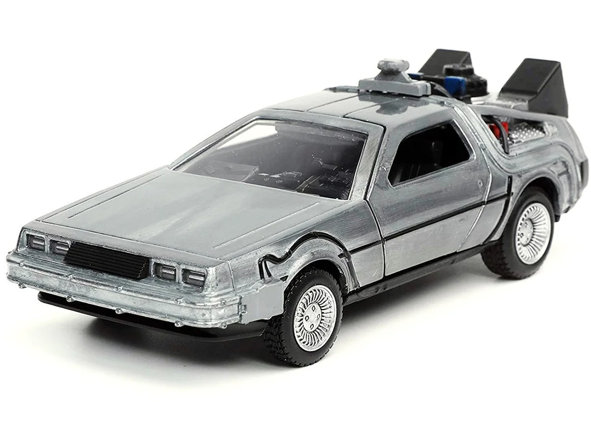 DeLorean DMC (Time Machine) Brushed Metal 