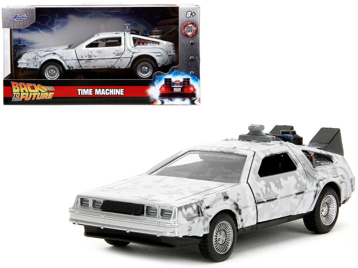 DMC DeLorean Time Machine Brushed Metal (Frost Version) 