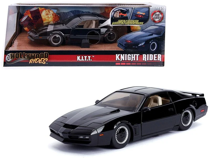 1982 Pontiac Firebird Trans Am Black with Light K.I.T.T. 
