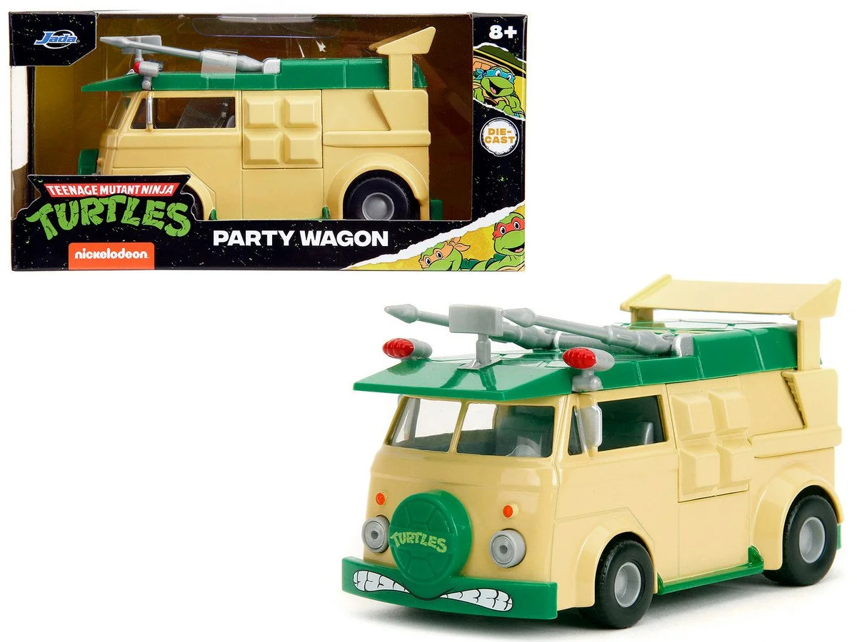 Party Wagon Green and Beige 
