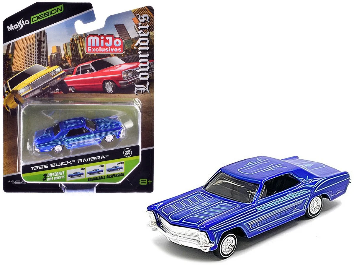1965 Buick Riviera Candy Blue with Graphics 
