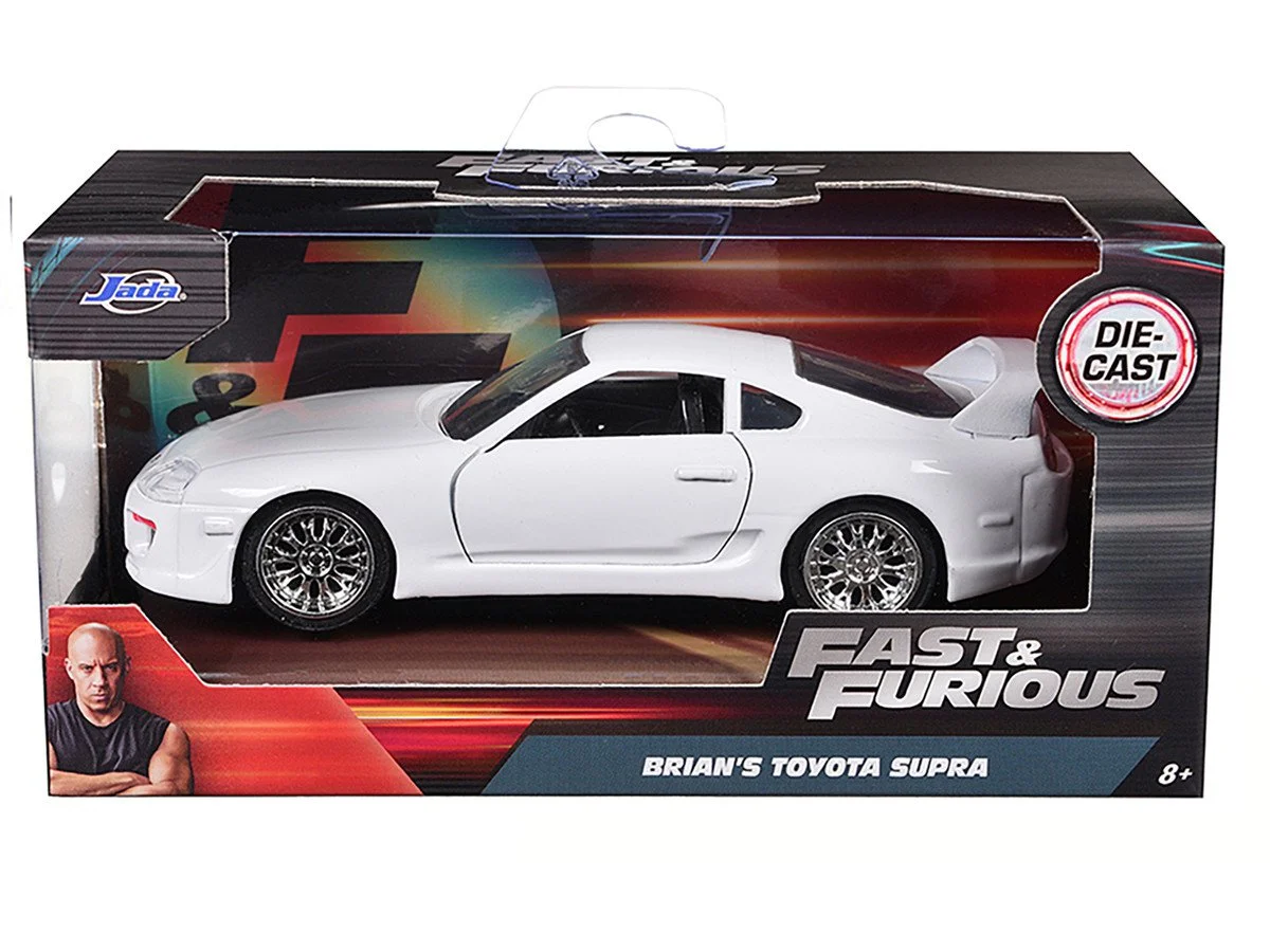Brian's Toyota Supra White 