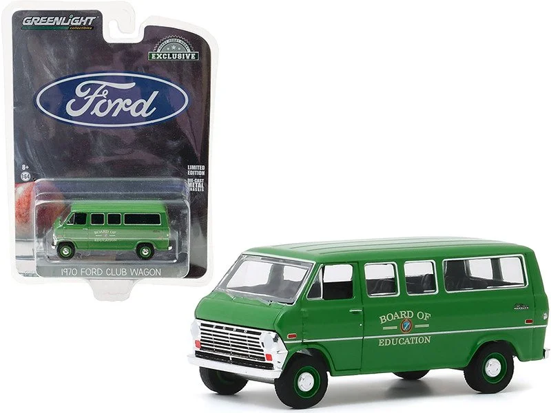 1970 Ford Club Wagon Van Green 