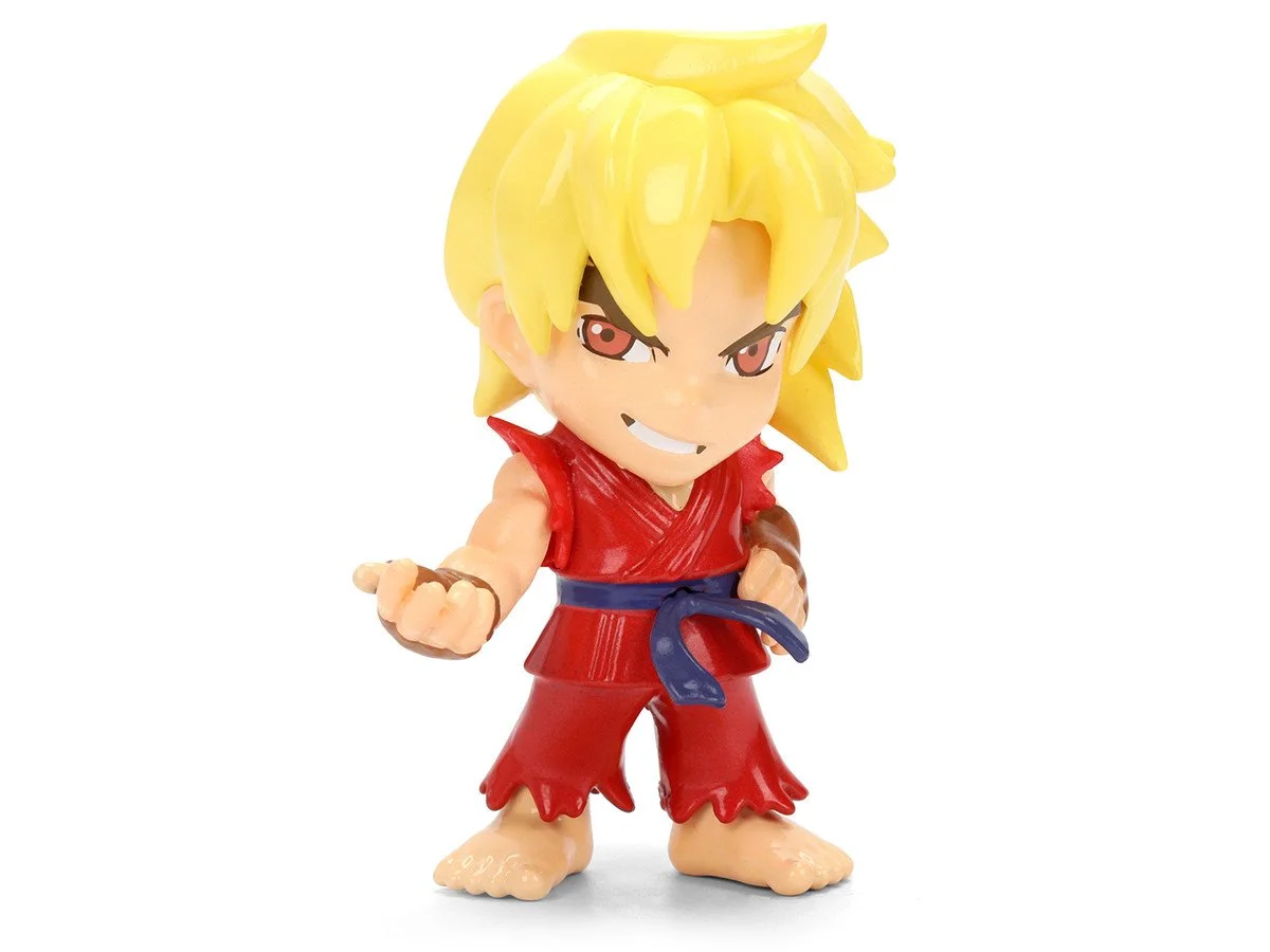 Set of 4 Diecast Figures "Super Gem Fighter Mini Mix" (1997) Video Game "Metalfigs" Series Diecast Models by Jada