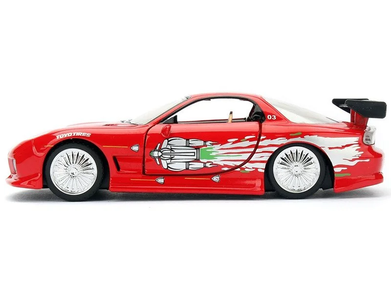 Dom's Mazda RX-7 Red with Graphics 