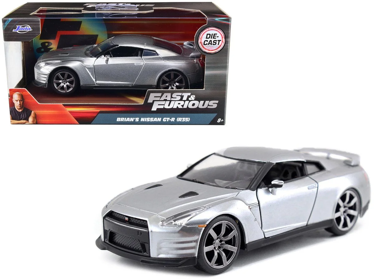 Brian's Nissan GT-R (R35) Silver Metallic 