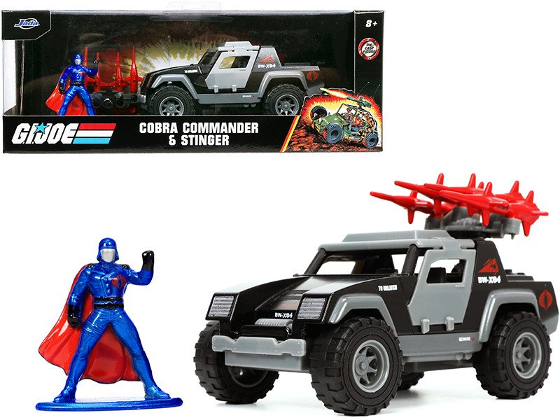 Stinger with Missile Launcher and Cobra Commander 
