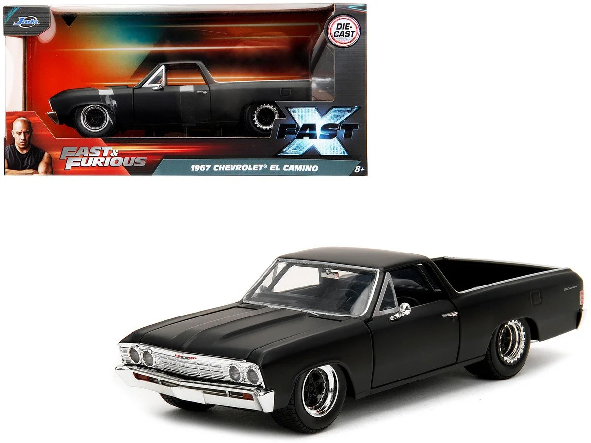1967 Chevrolet El Camino Matt Black 