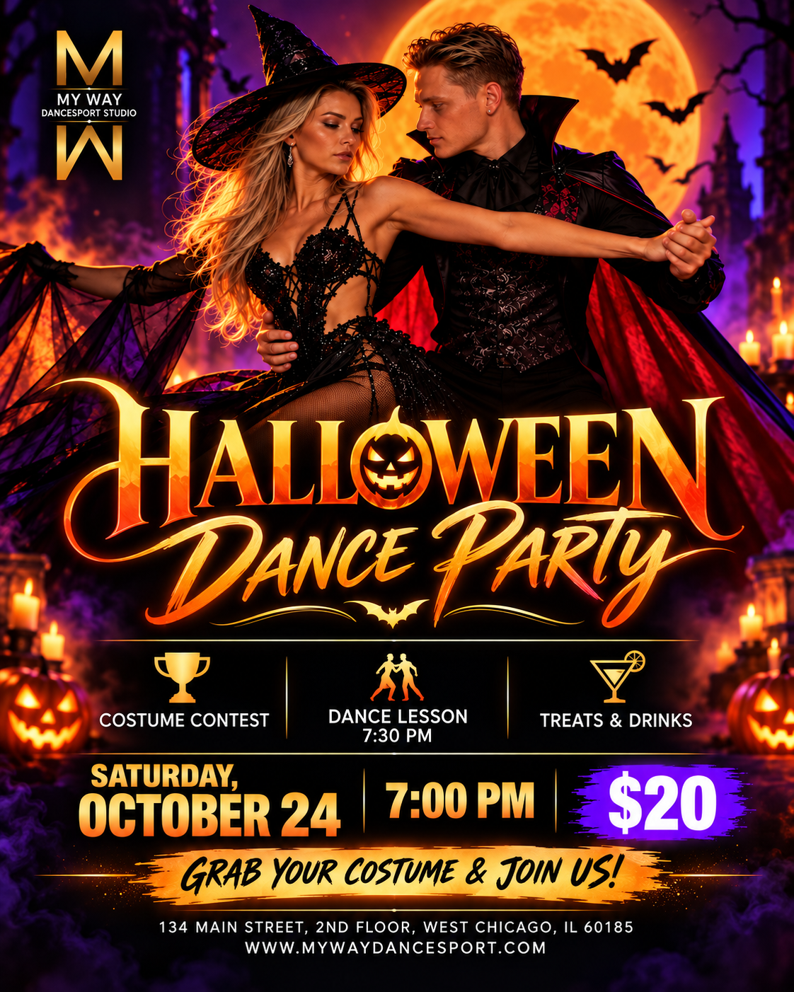 Helloween social dance party