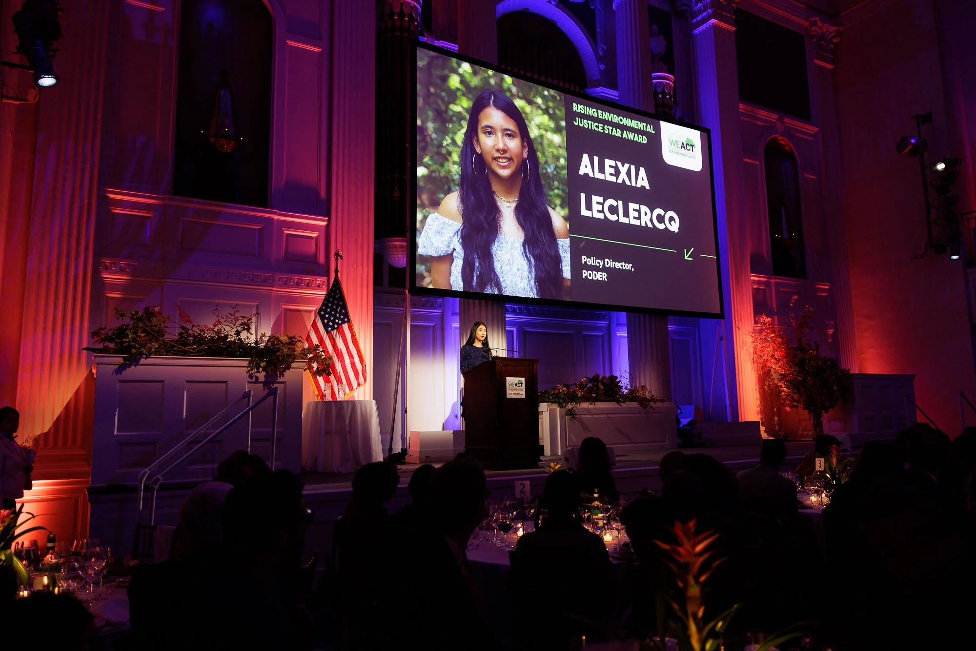 Alexia Leclercq at WeACT Annual Gala