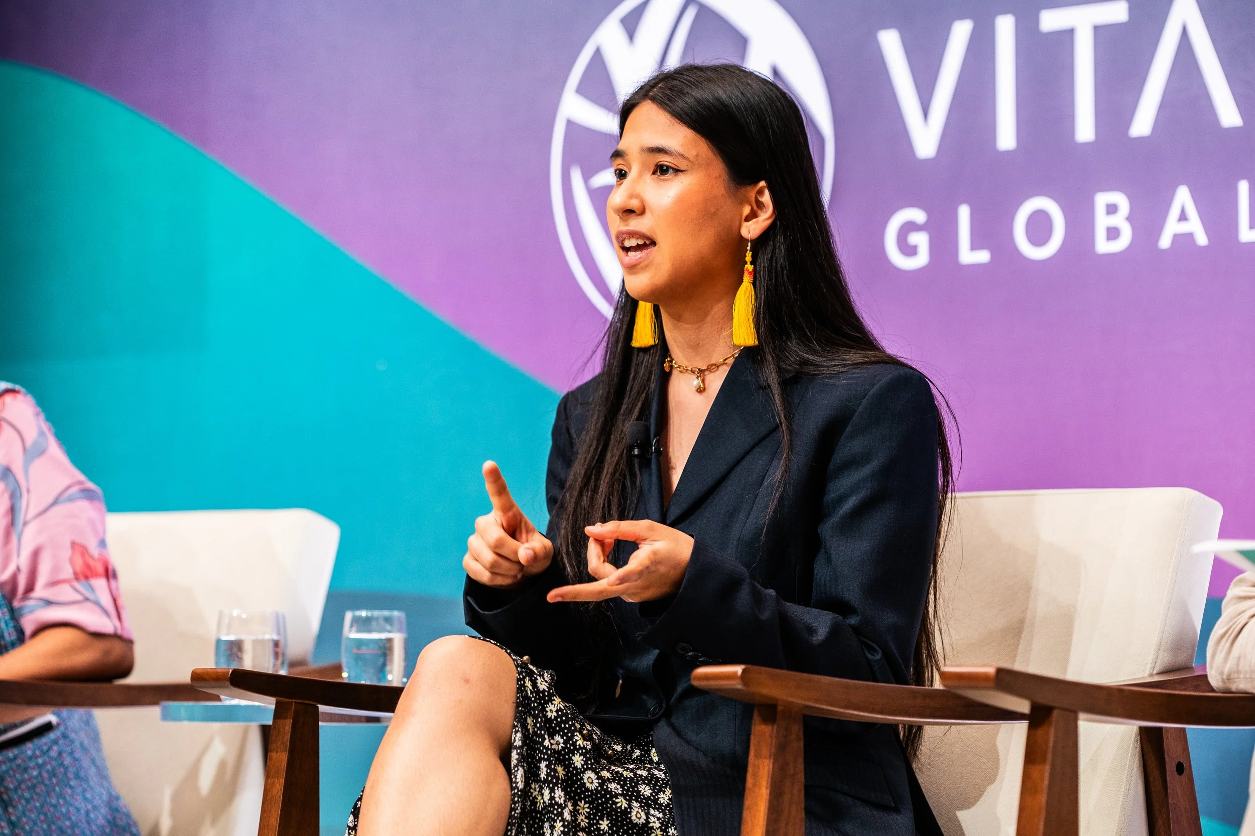 Alexia Leclercq at Vital Voices