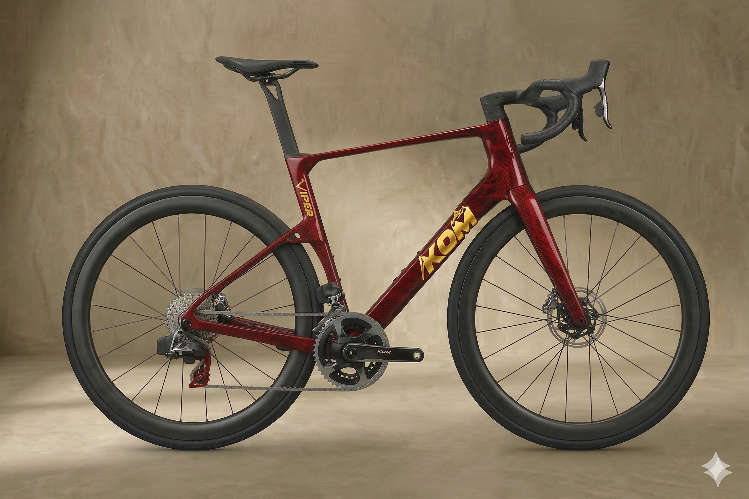 KOM Viper HC – Kompromissløs aero landeveissykkel
