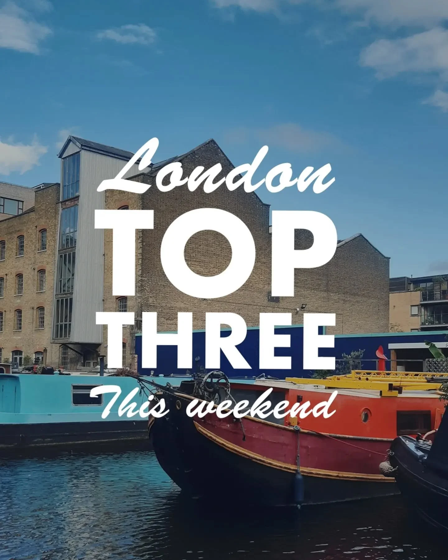 F&amp;T Top 3 things to do in London this weekend:

Friday: In Solar w/ Sofrito &amp; Cami Laye Okun, Hackney Wick

Friday: RA Summer Exhibition Lates w/ Jameela Elfaki Dj set

Friday: Saatchi Lates: The Sun &amp; The Moon, W/ Performance &amp; Life 