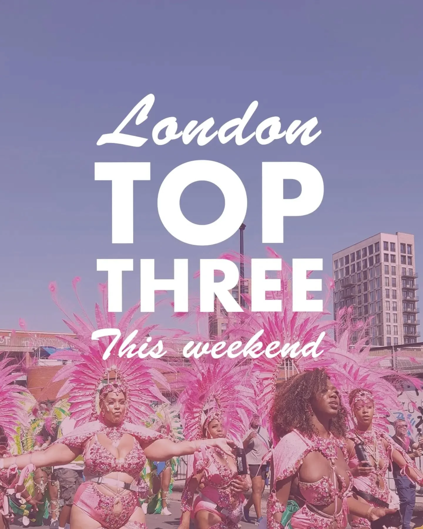 Top 3 for the Bank Holiday Weekend!

&nbsp;
Saturday:

Habibi Funk Weekender, Hackney Wick

Indie Label Market, Canada Water

Daytimers 6th&nbsp;Birthday, Number 90

Sunday: 

Body Movements Festival

Murugiah Exhibition, QB Centre

Notting Hill Arts