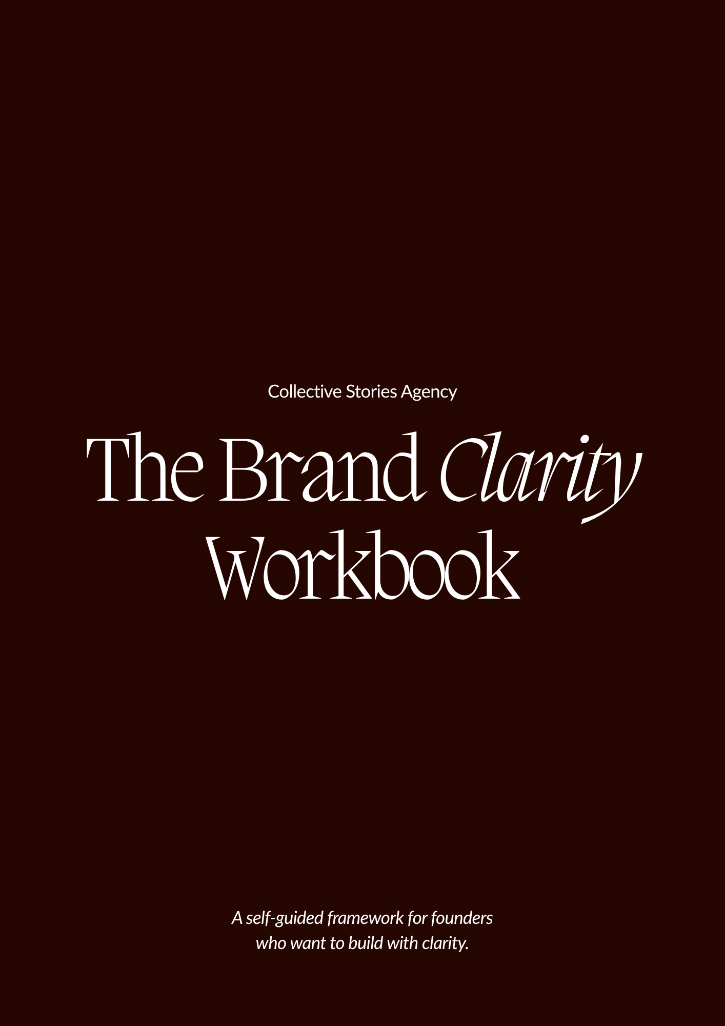 The Brand Clarity Workbook
