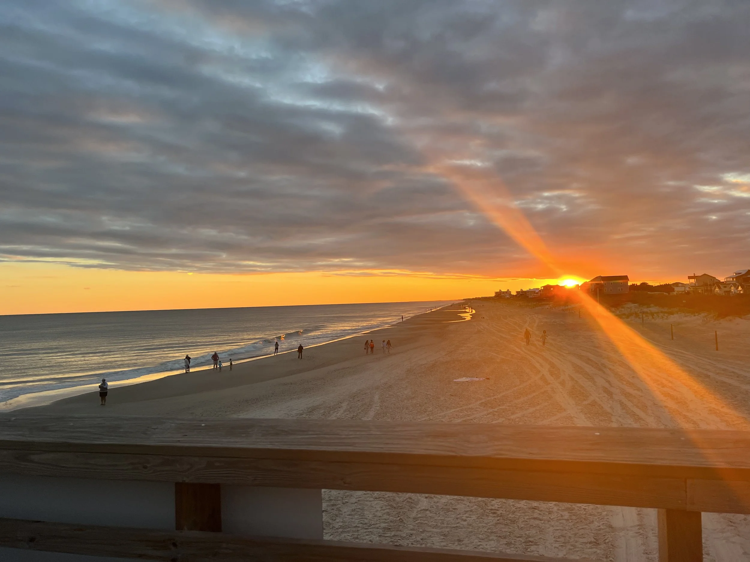 Bogue Inlet Pier Sunset