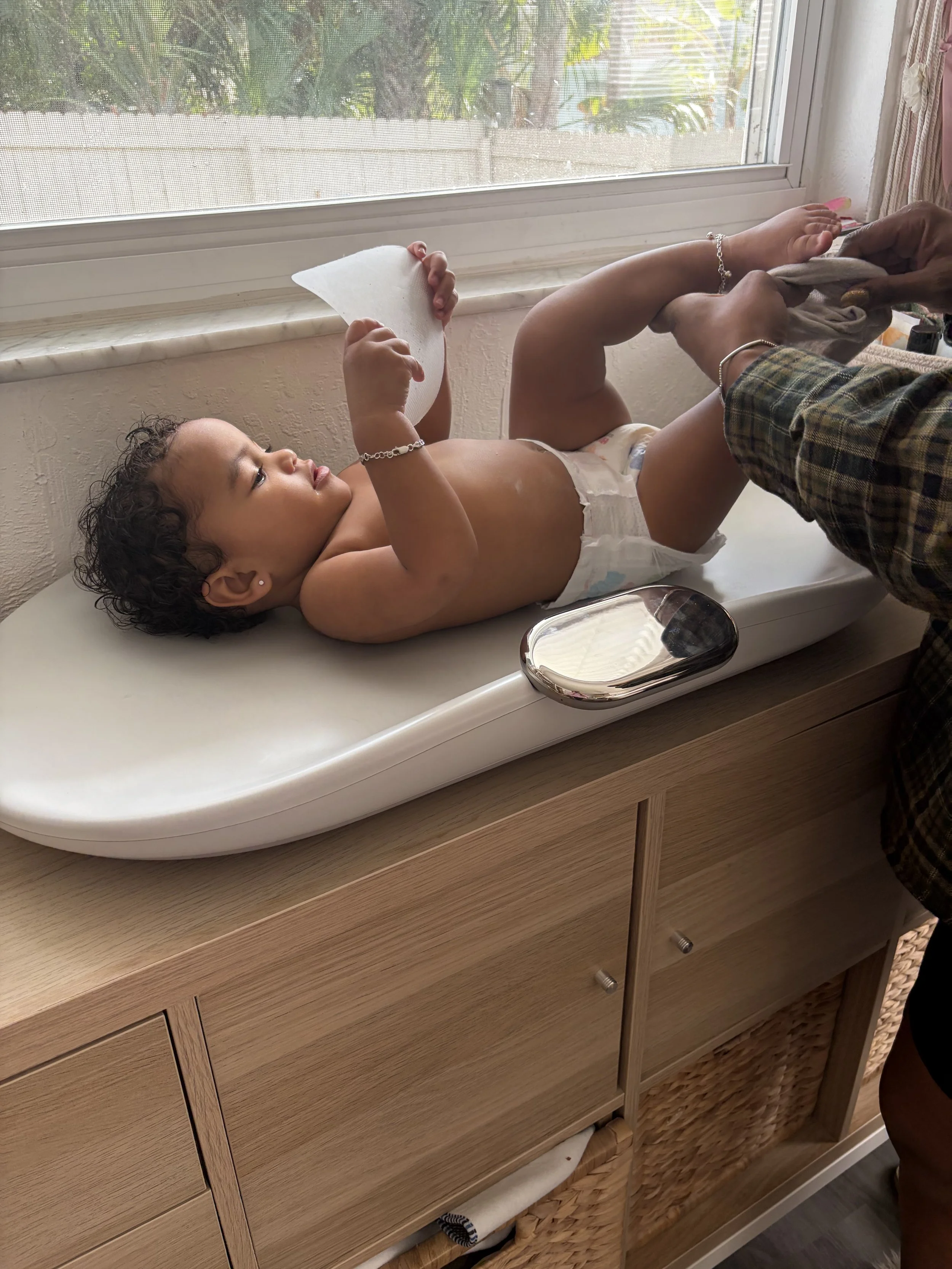 The Ultimate Changing Pad with Scale, Music, Light & Warmer for Babies at Every Stage