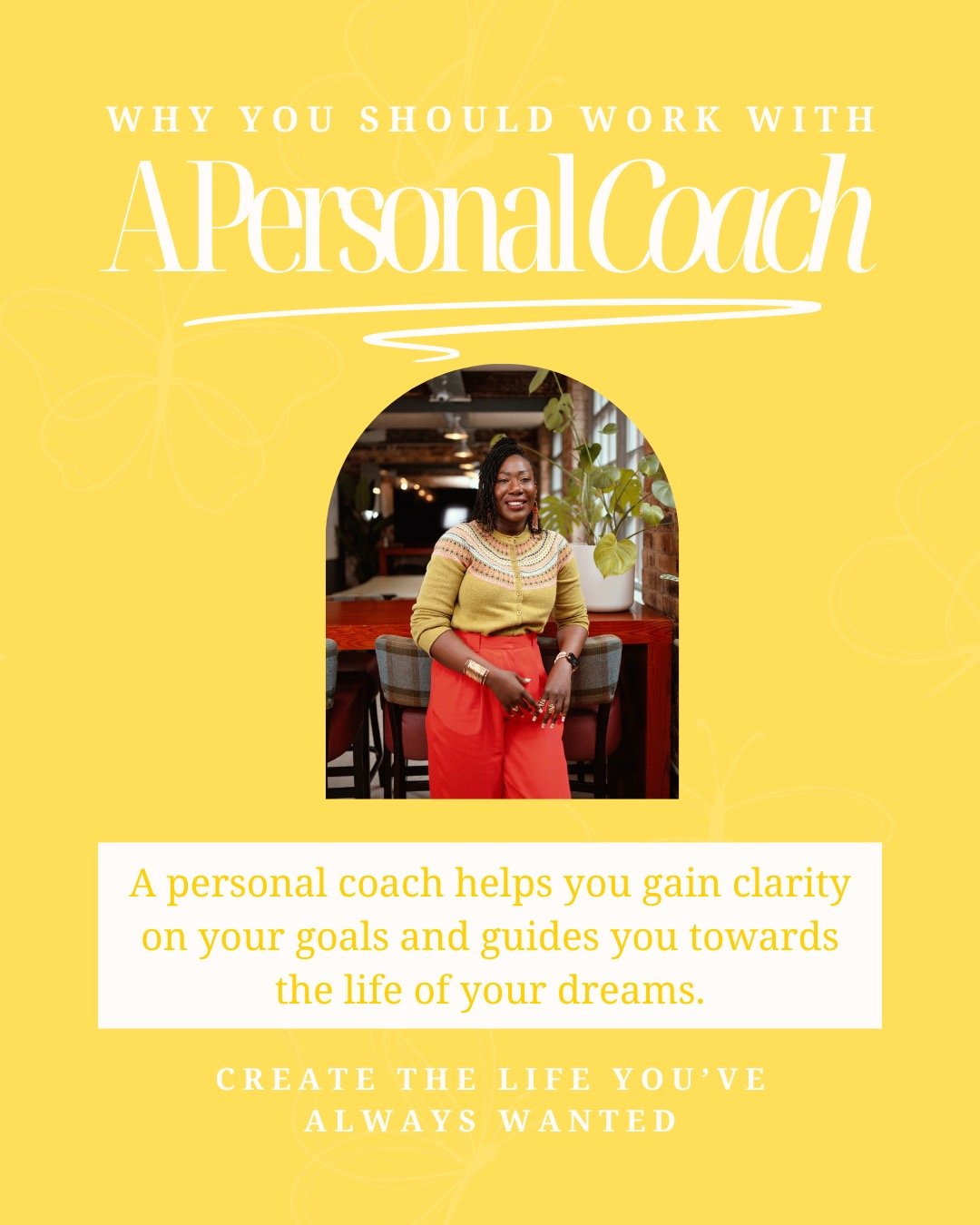 At present I only coach 4 clients at a time and I am at capacity. I will have an opening for 2 people in July. If you are interested in starting your growth journey send me a message and we'll see if we are a match ❤️