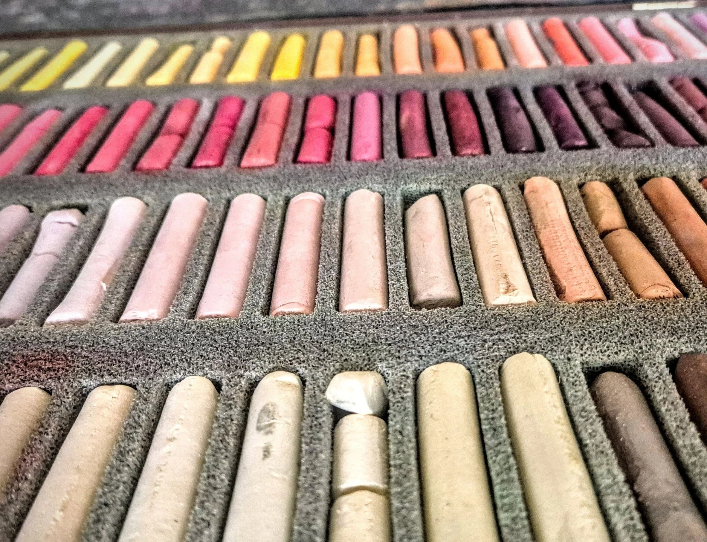 Softpastellkreide für handgemalte Portraitgemälde