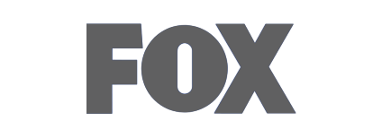 The word "FOX" in bold, dark gray letters.