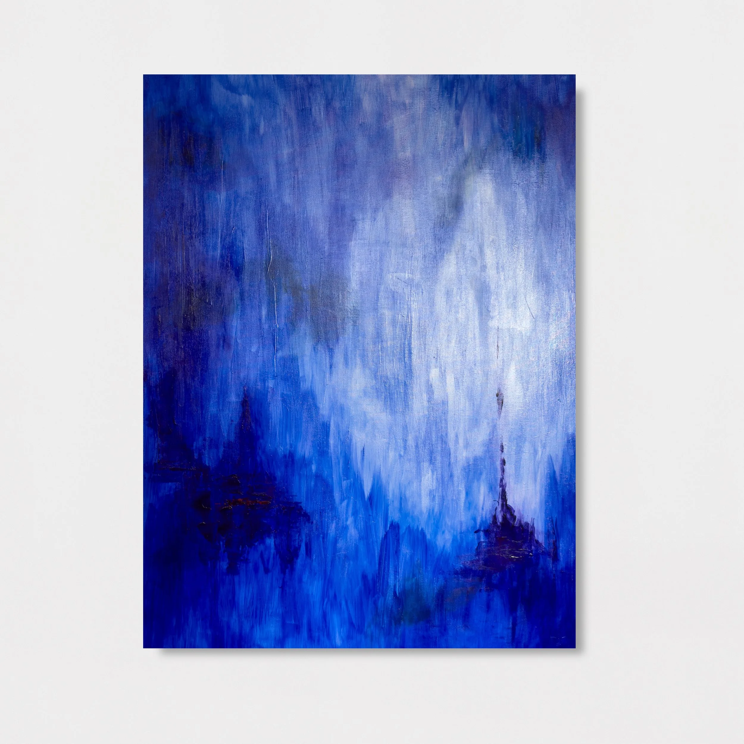 Silence – 2026 – Acrylic on canvas – 48 × 36 in