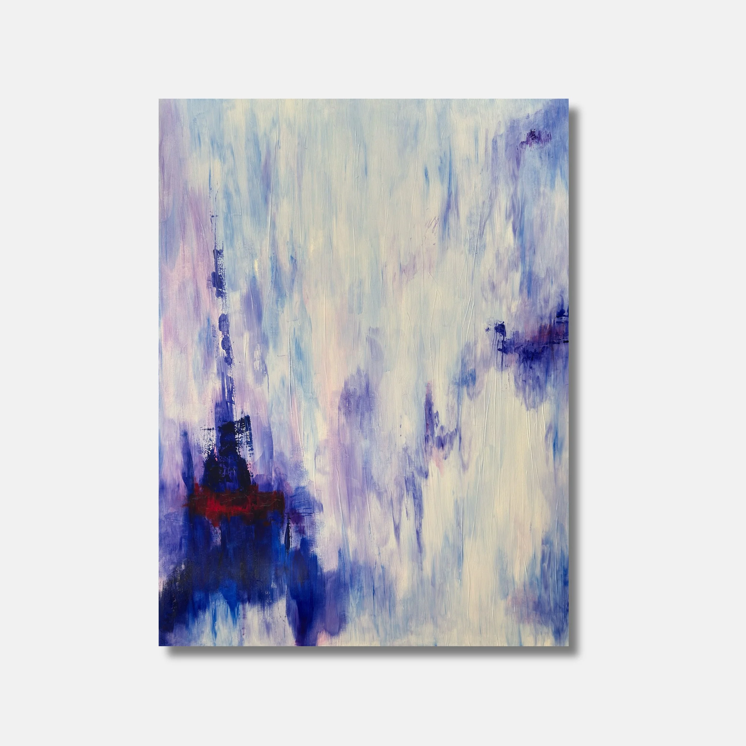 Dissolution – 2026 – Acrylic on canvas – 48 × 36 in