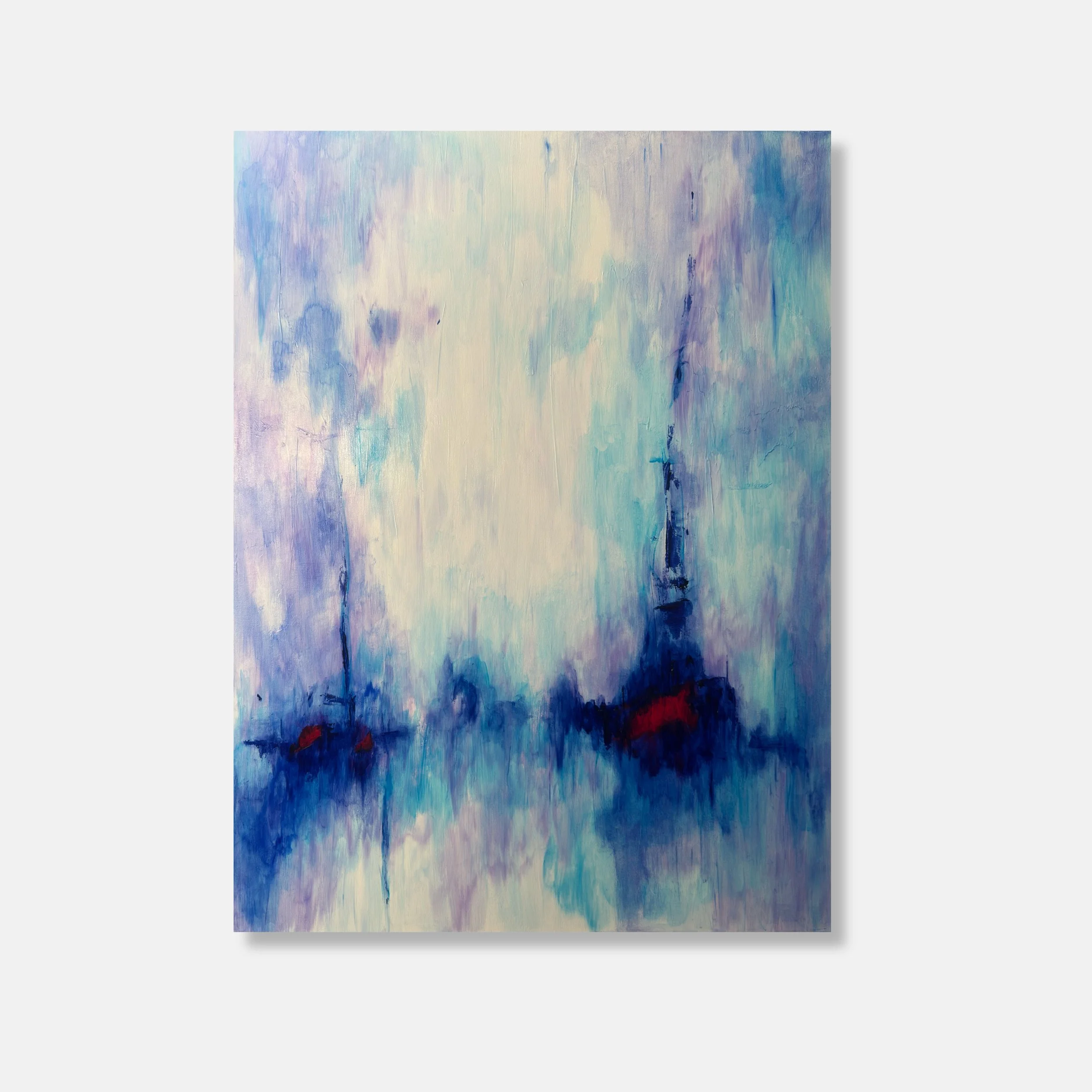 Disappearance – 2026 – Acrylic on canvas – 48 × 36 in