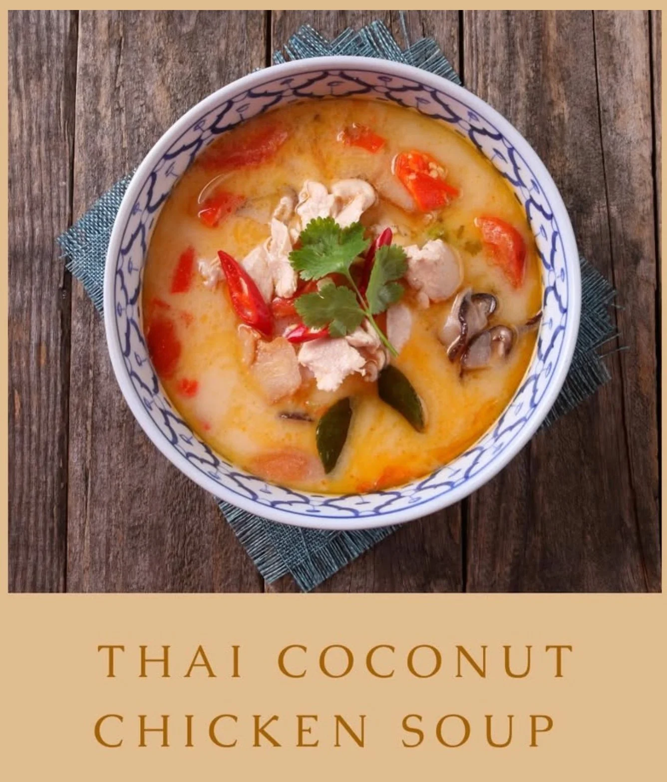 Thai Coconut Chicken Soup