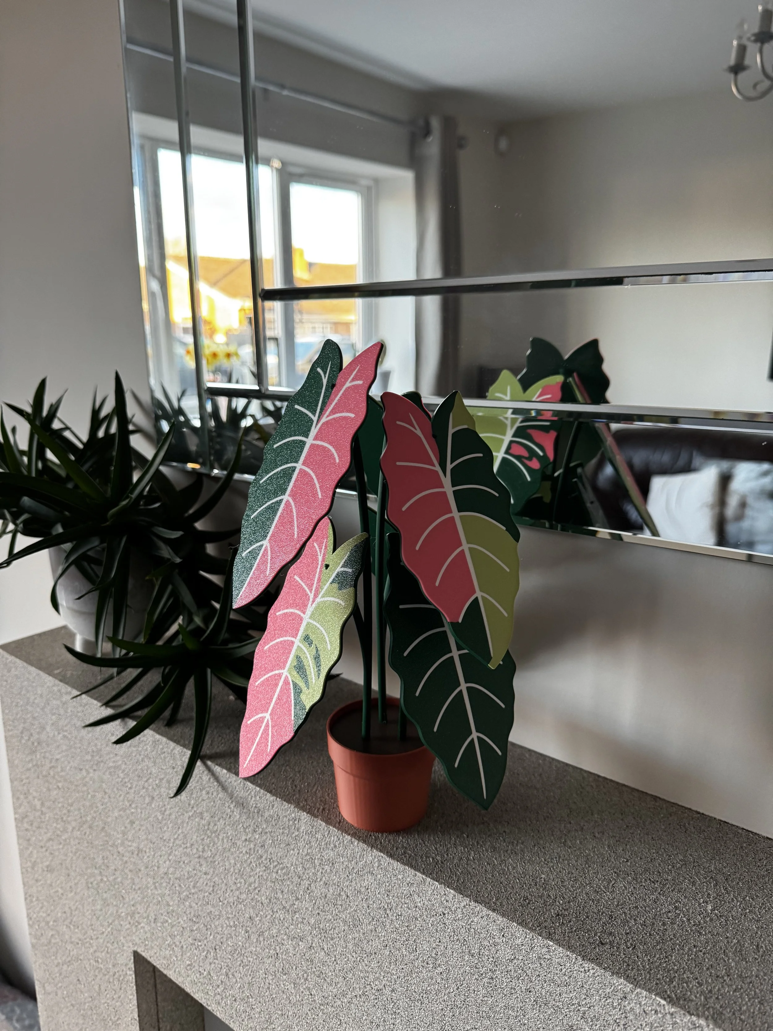 Mini plant coaster set