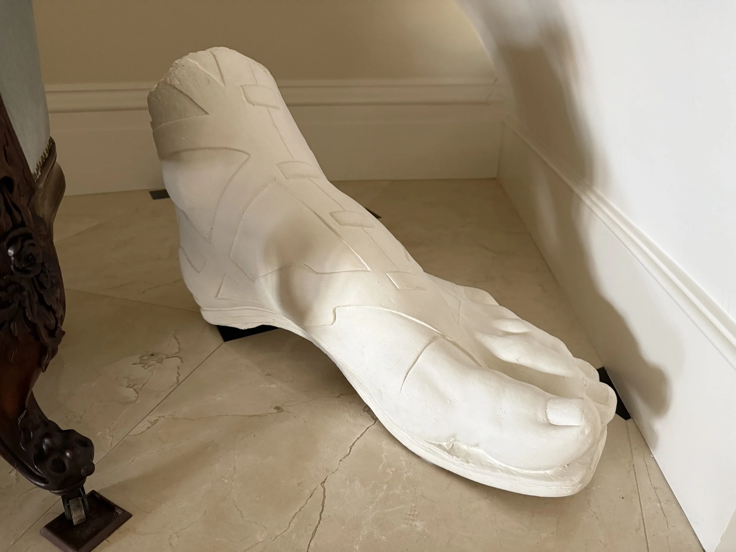 Plaster Replica of Louis XIV's Severed Foot