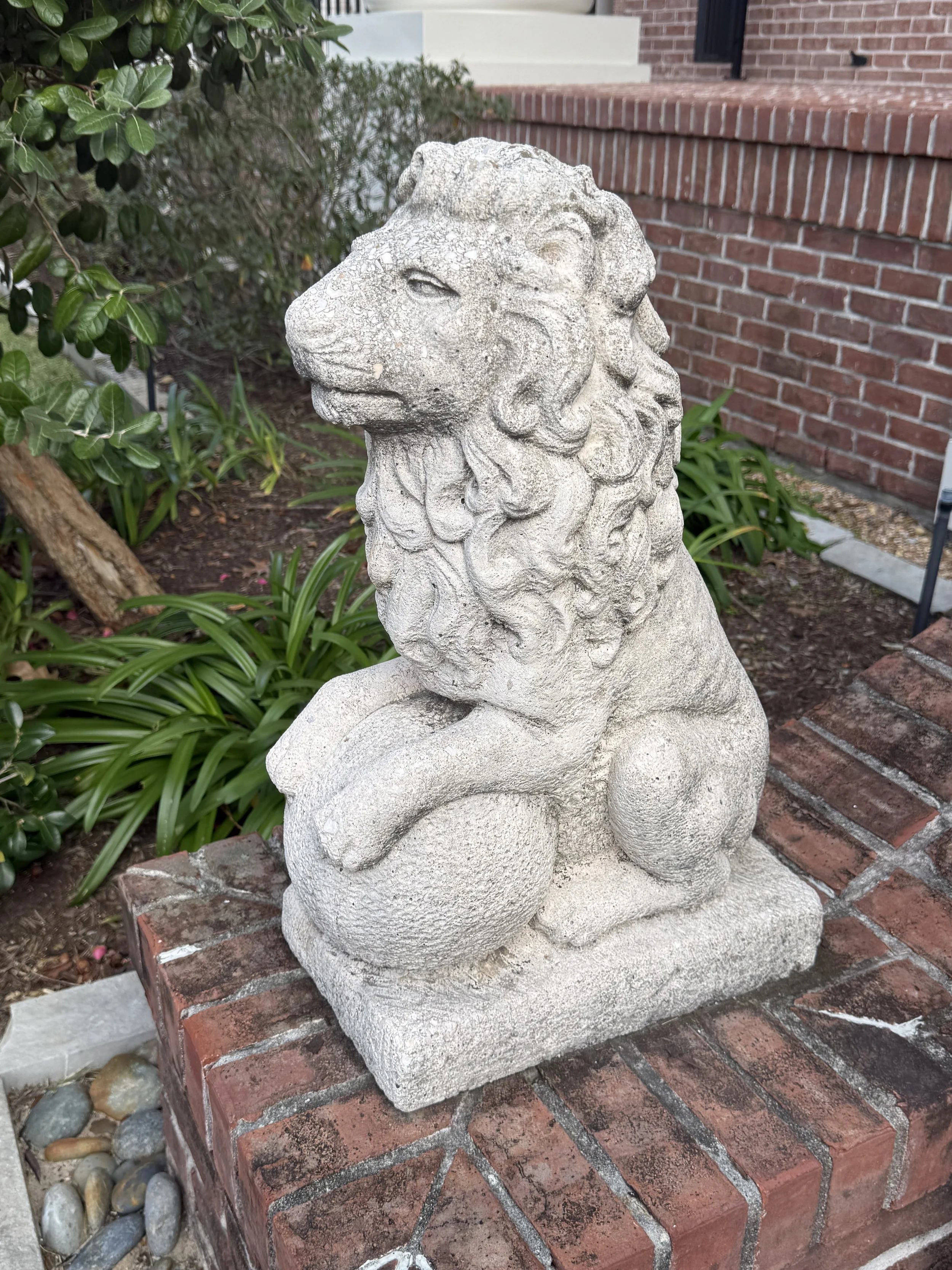 Pair of Stone Lions