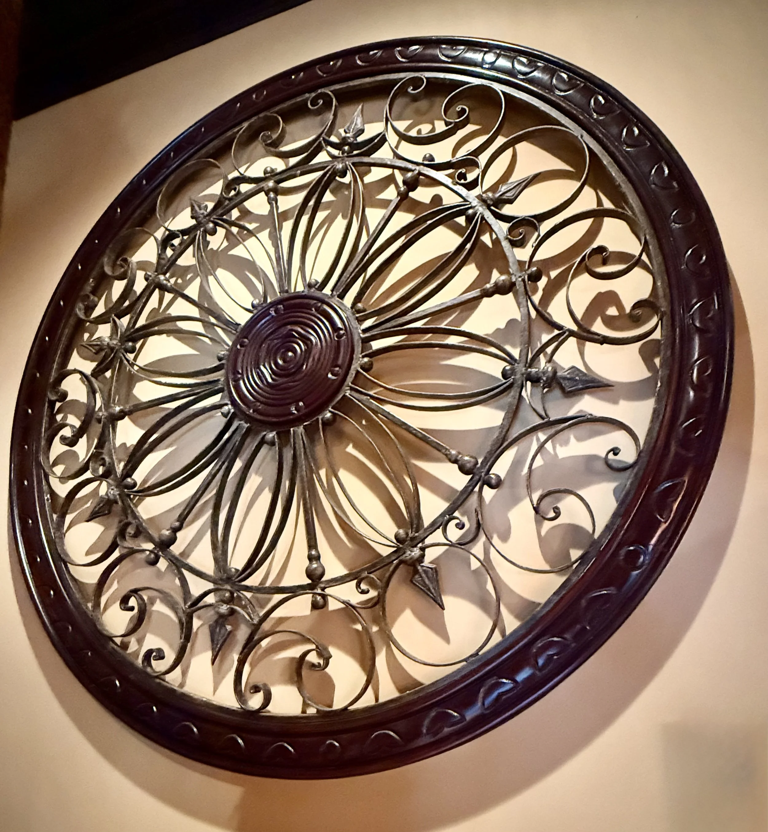 Monumental Round Wall Panel