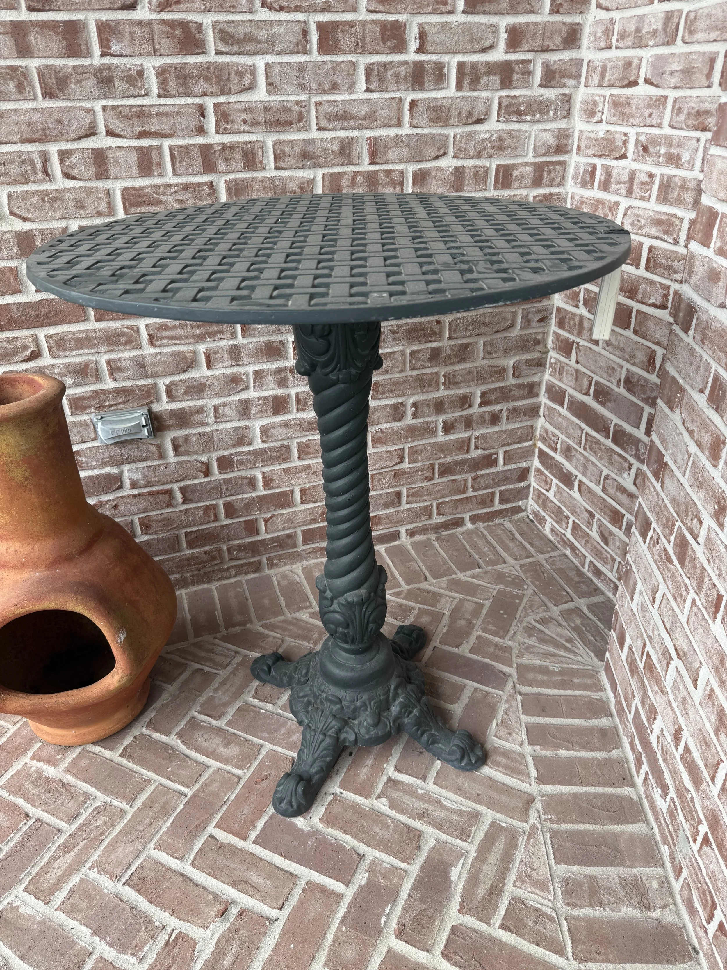 4 Iron Outdoor Bar Tables