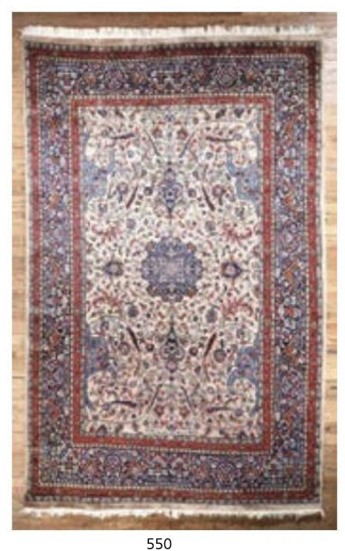 11' 8" x 8' Antique Persian Mashad Rug