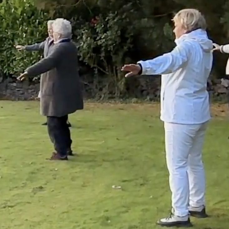 Qigong at Cycles of Change Clinic in Hoton