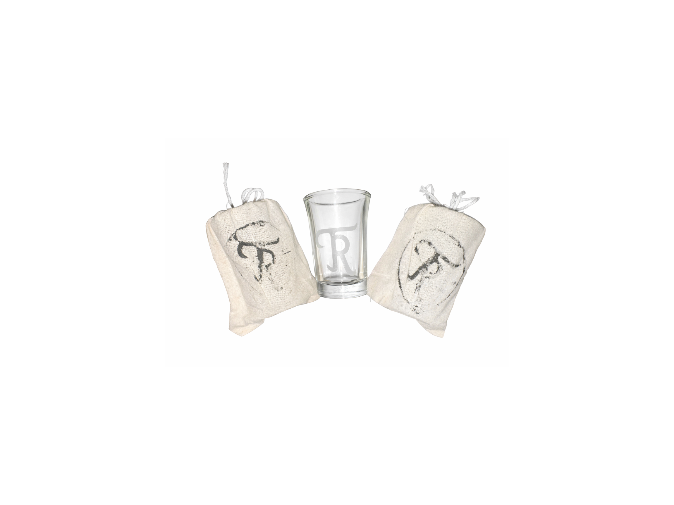 Texas Rebels Shotglasses