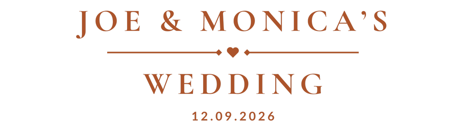 Joe and Monica's Wedding