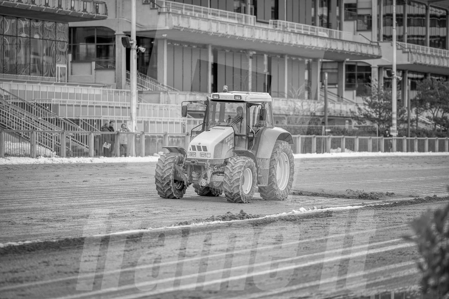 Trabrennbahn in Wien.