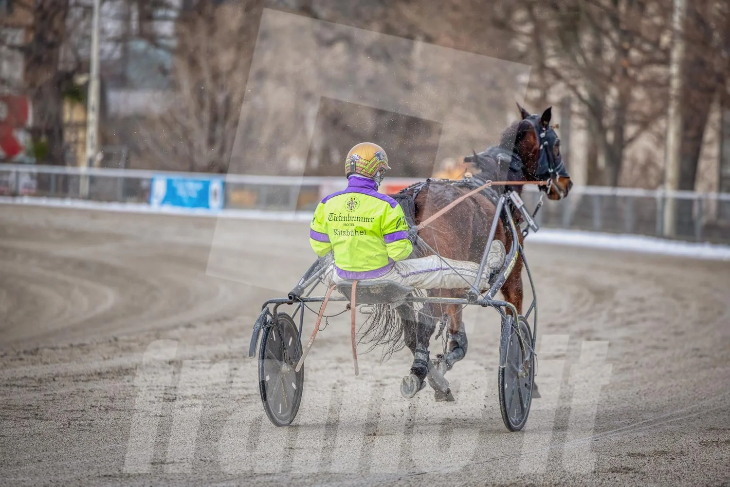 Trabrennpark Krieau in Wien.