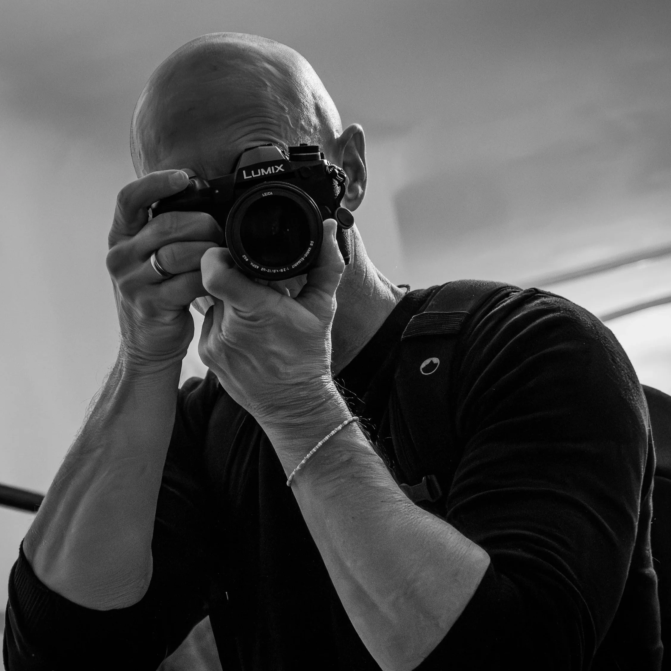 Thomas Bartonik mit Kamera