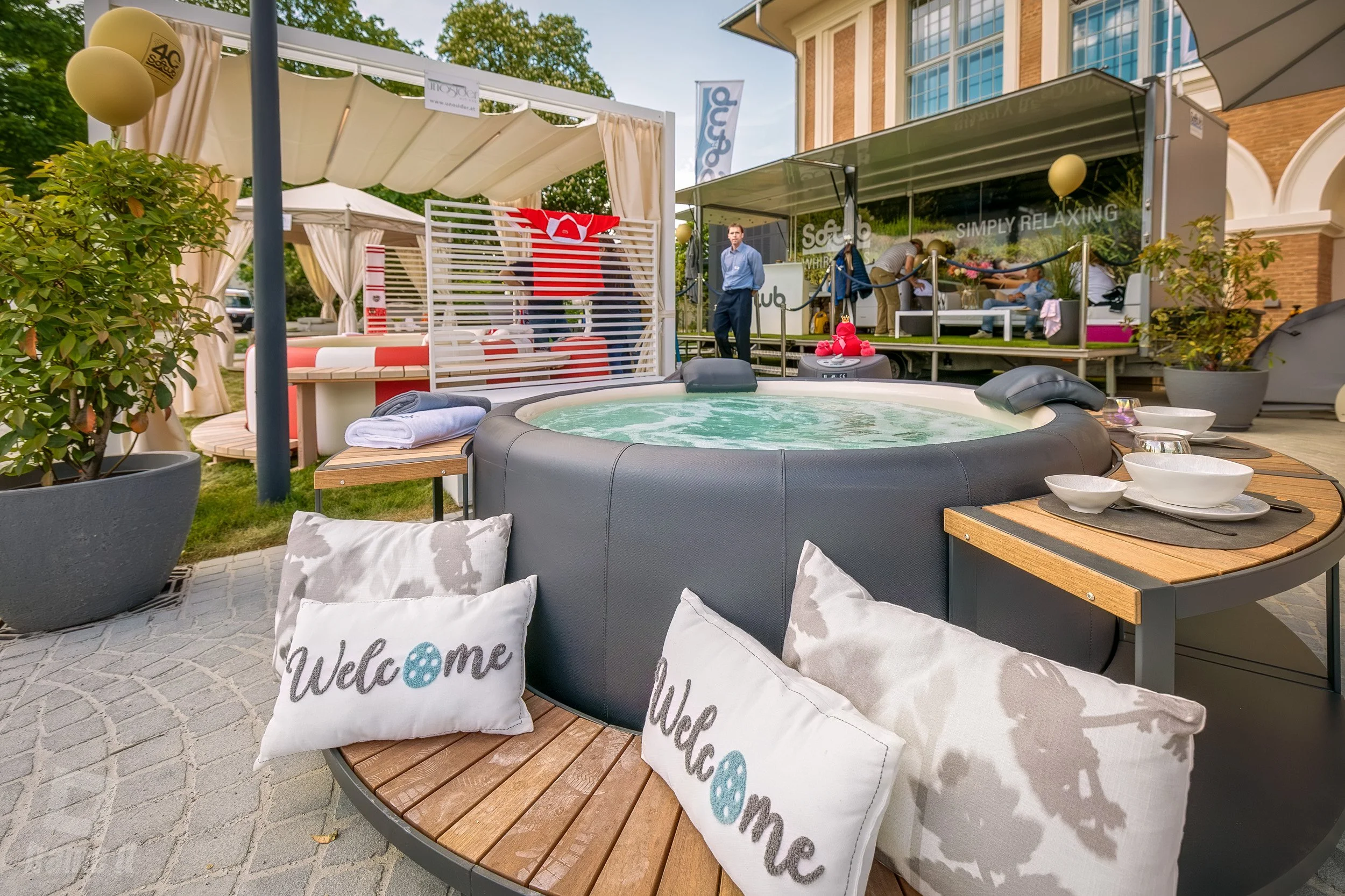 Eventfoto auf der Messe Design Days 2026 im Schlosspark Grafenegg